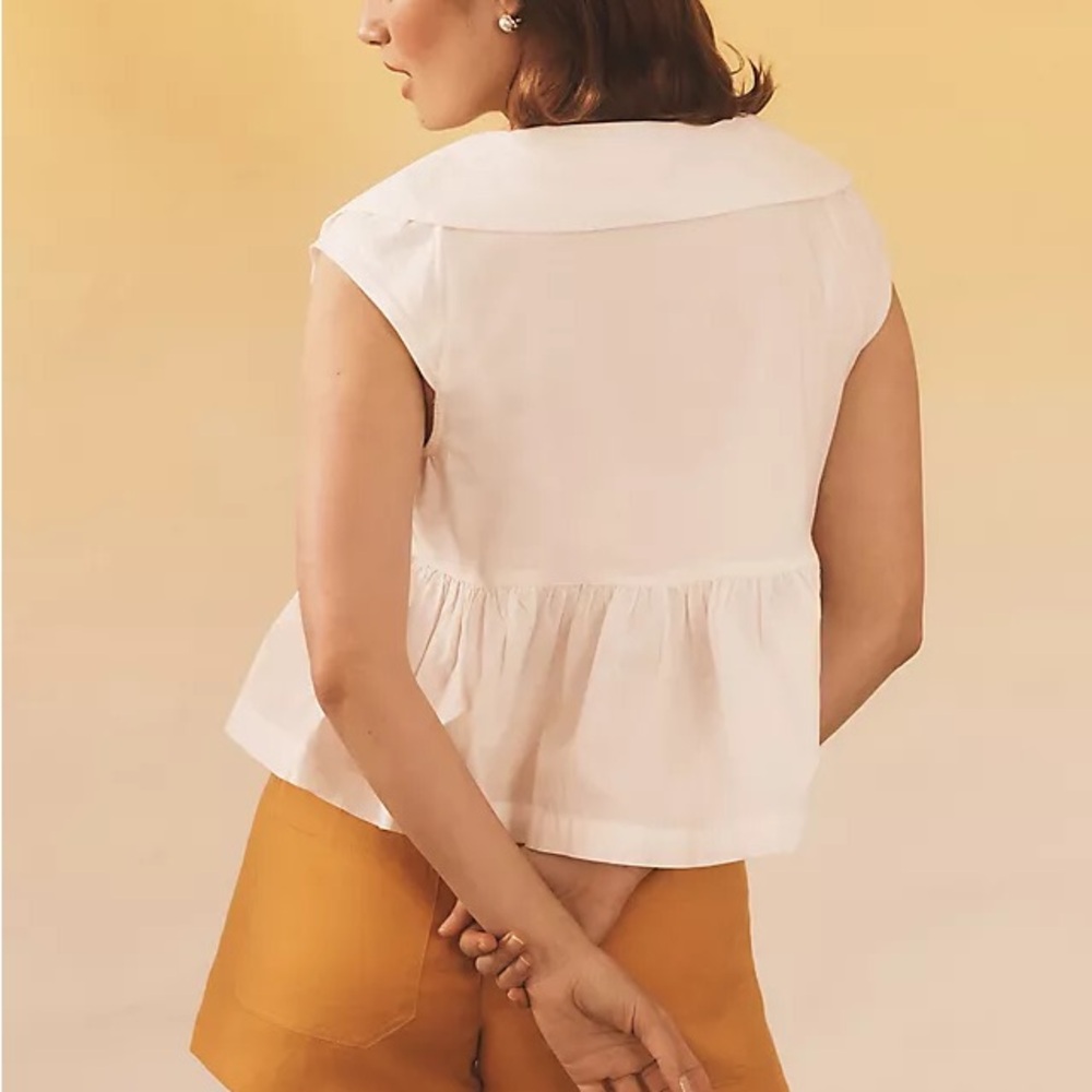 Anthropologie Maeve Babydoll Blouse - Picture 3 of 10